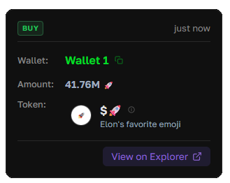 Real-Time Buy & Sell Alerts